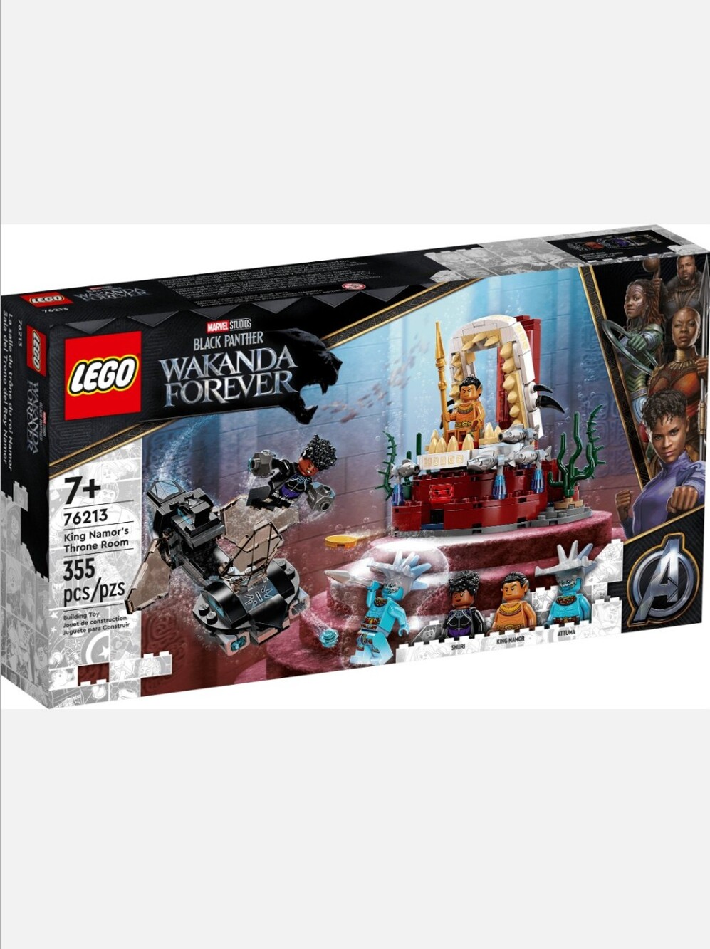 Lego Black Panther King Namor's Throne Room